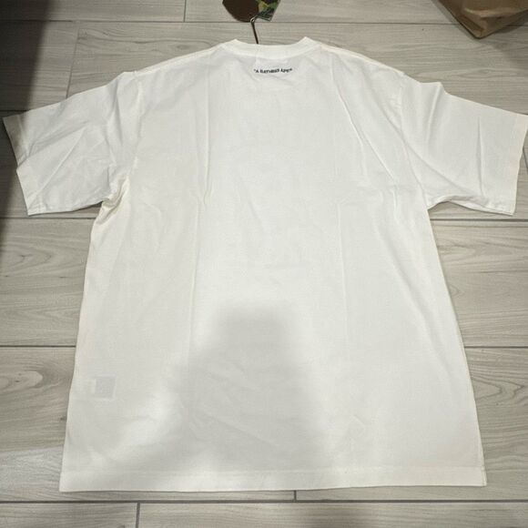 NWT a bathing ape garment-dye spray-print T-shirt size medium - Picture 9 of 10